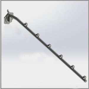 YTB103 타공판브라켓 6볼행거 타공판후크