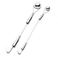 YGR103 벽면걸이 와이어고리 걸이 벽와이어