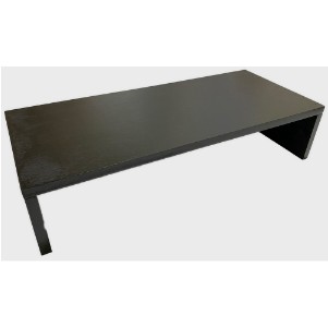 직각 블랙 모니터받침대 수제제품