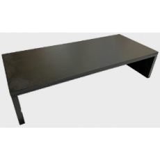 직각 블랙 모니터받침대 수제제품