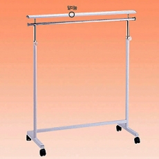 알루미늄 무늬목 일자 옷가게 의류 매장 행거 헹거