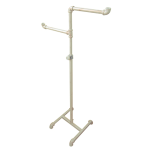 아이보리투톤 양방향ㄱ자 쌍ㄱ자 행거 헹거