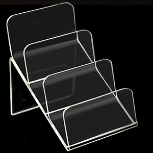 3단 아크릴 지갑 진열 진열대 지갑 받침 받침대