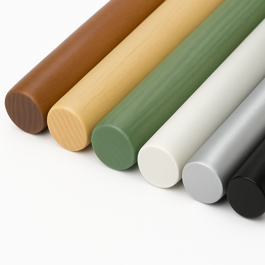 컬러 목봉 나무봉 우드봉 원목봉 20,25,30,40,50mm