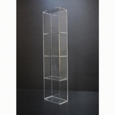 4칸 투명 아크릴칸막이 아크릴진열대 거치대