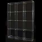 16칸 투명 아크릴 칸막이정리함 아크릴정리함