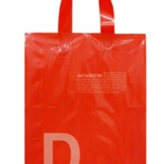 레드 D M 비닐쇼핑백 손잡이포장봉투